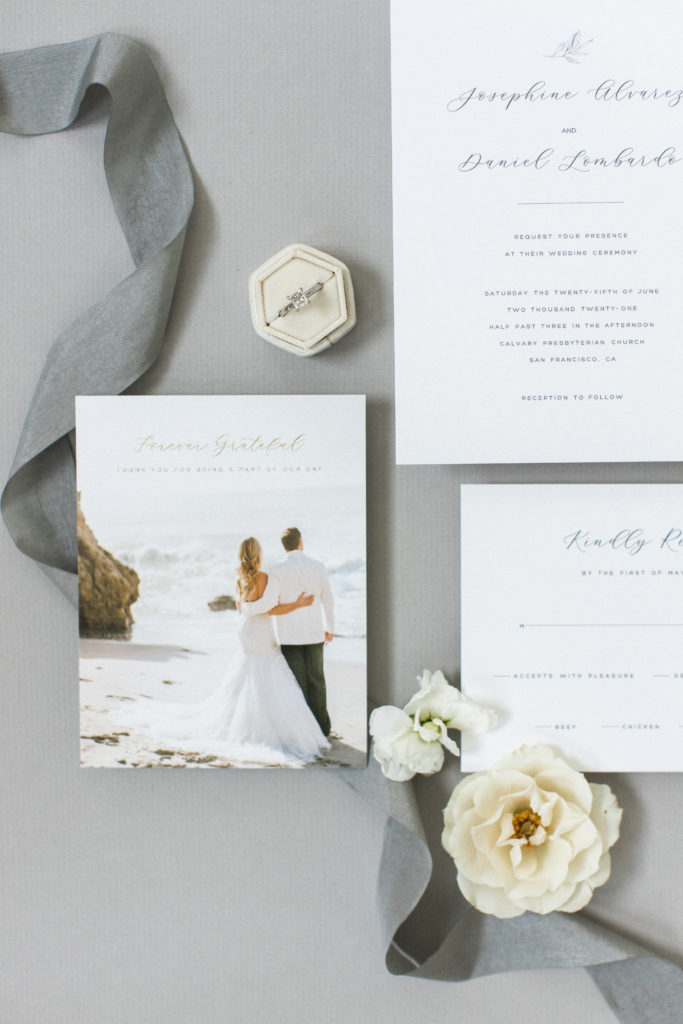 Classic Wedding Invitation from Style Me Pretty Suite 